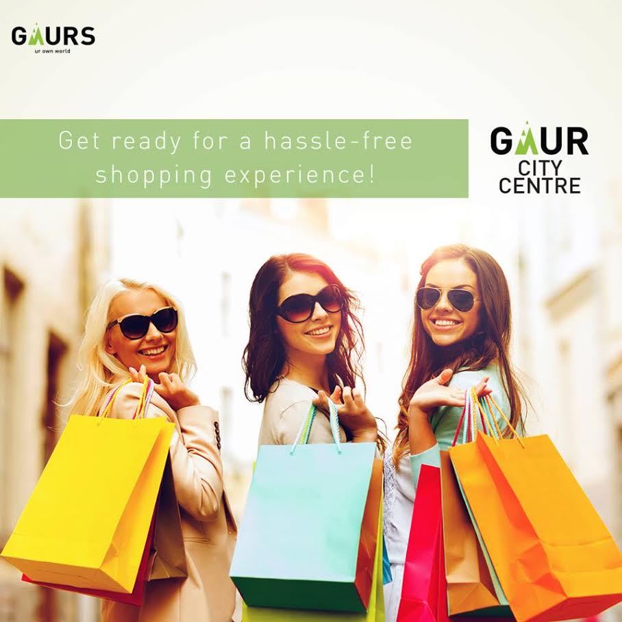 Enjoy the hassle free shopping with all the international brands and exquisite restaurants at Gaur City Center Update